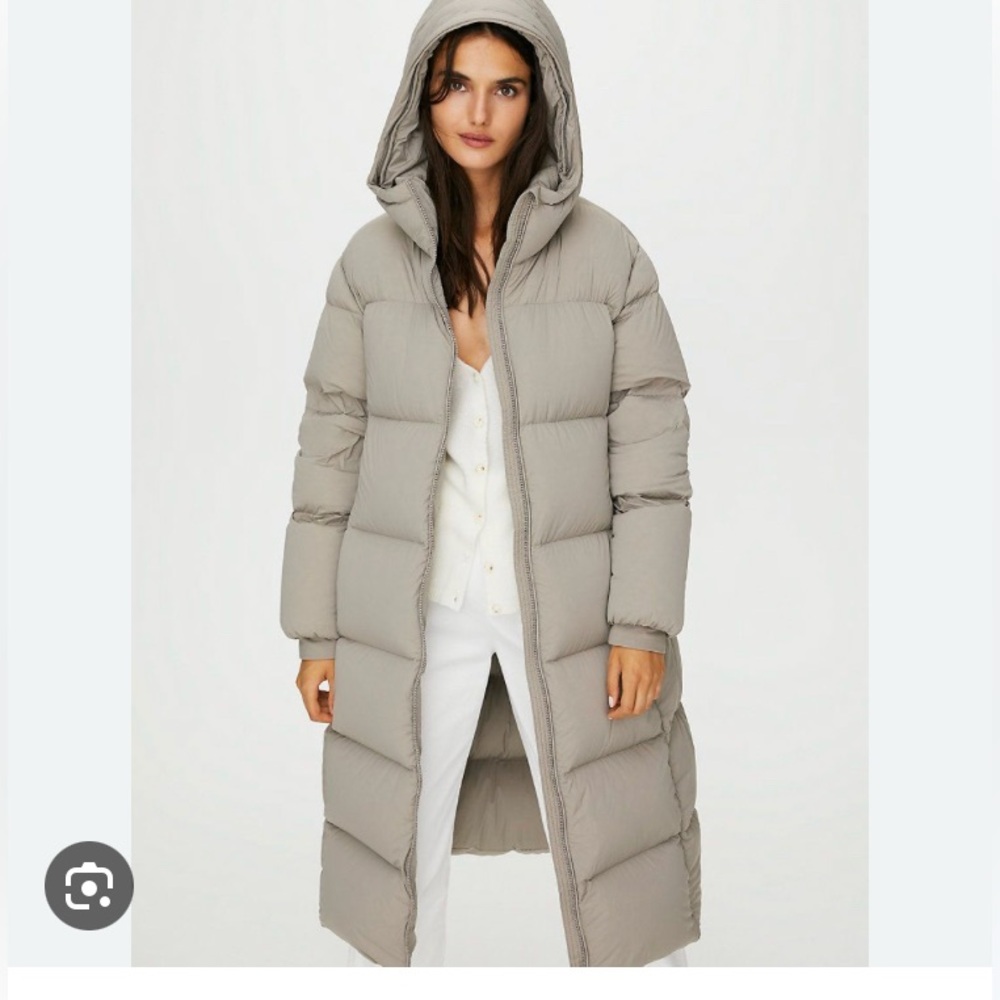 Babaton city puff long jacket